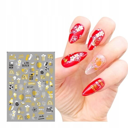 Наклейки для дизайна ногтей с узорами «Летние каникулы» B-147, Frezarkowo
Наклейки для дизайна ногтей с узорами «Летние каникулы» B-147, Frezarkowo