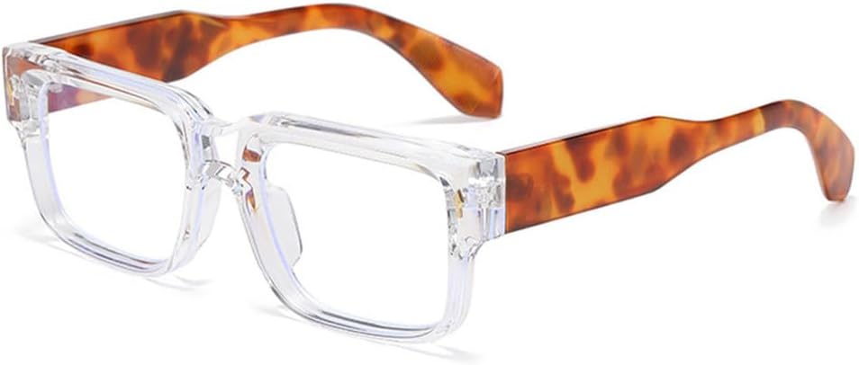 Ретро квадратные солнцезащитные очки для женщин, желто-синие оттенки, защита от УФ-излучения UV400, модные заклепки, мужские прозрачные солнцезащитные очки с градиентом WNCKSQ, Clear Amber Clear
Ретро квадратные солнцезащитные очки для женщин, желто-синие оттенки, защита от УФ-излучения UV400, модные заклепки, мужские прозрачные солнцезащитные очки с градиентом WNCKSQ, Clear Amber Clear