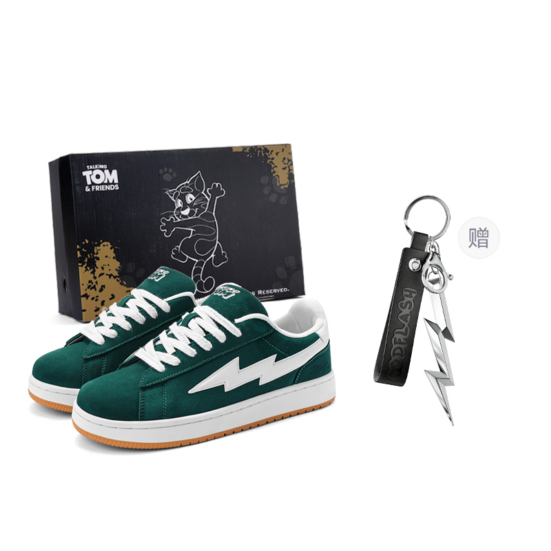 TALKING TOM Молния Возмездие Шторм противоскользящие и износостойкие легкие низкие скейтбордские кроссовки унисекс Марс Грин (ключница в подарок)
TALKING TOM Молния Возмездие Шторм противоскользящие и износостойкие легкие низкие скейтбордские кроссовки унисекс Марс Грин (ключница в подарок)