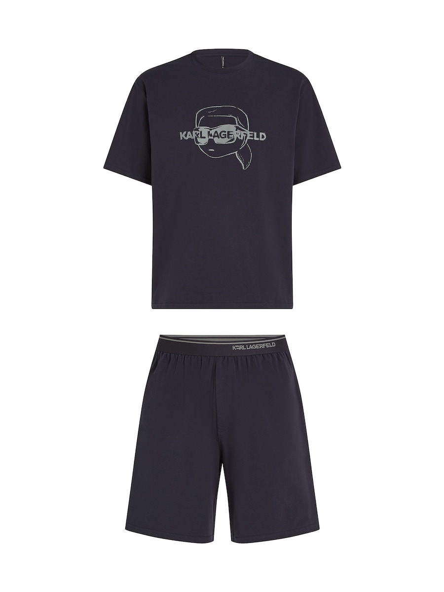 Короткая пижама Karl Lagerfeld IKON, темно-синий
Короткая пижама Karl Lagerfeld IKON, темно-синий