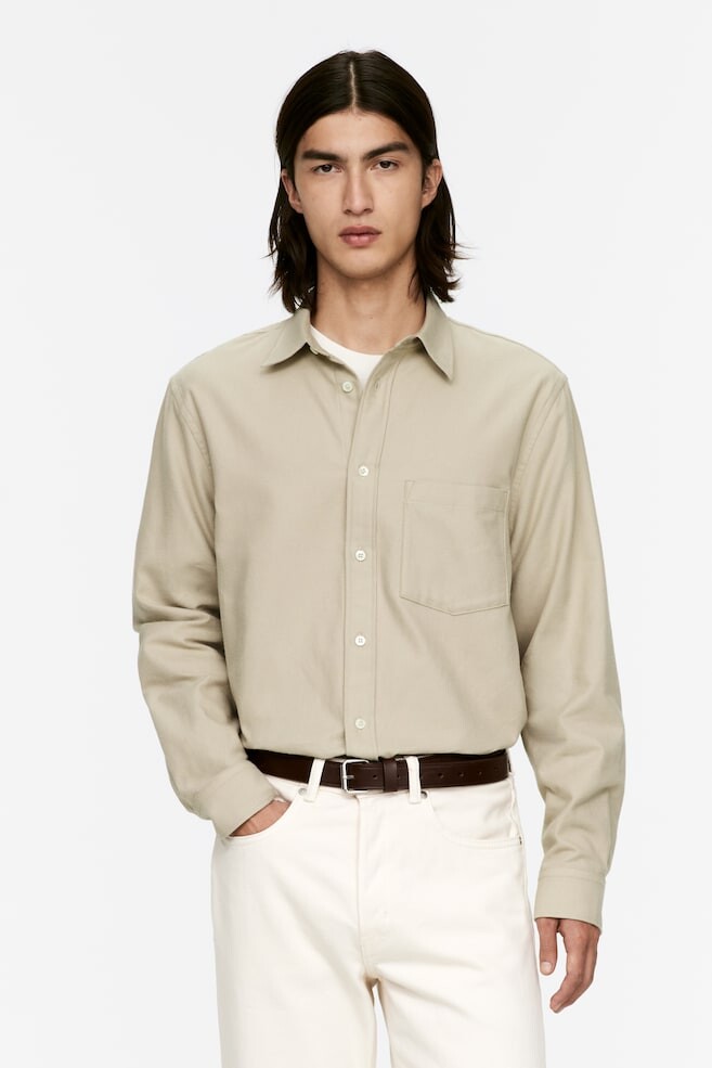 Свободная фланелевая рубашка Arket, бежевый
Свободная фланелевая рубашка Arket, бежевый