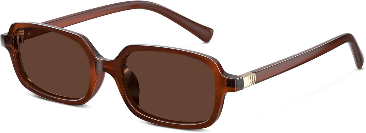 Ретро поляризованные солнцезащитные очки для женщин и мужчин - модные солнцезащитные очки с защитой от УФ-излучения, легкие, в винтажном стиле ELITERA, 01-1pack-tea Frame Tea Lens
Ретро поляризованные солнцезащитные очки для женщин и мужчин - модные солнцезащитные очки с защитой от УФ-излучения, легкие, в винтажном стиле ELITERA, 01-1pack-tea Frame Tea Lens