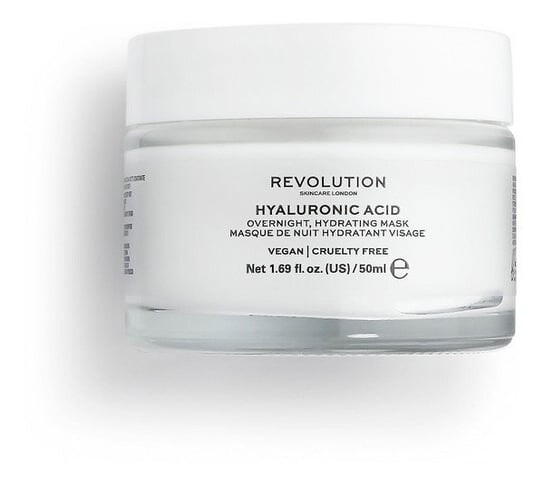 Увлажняющая ночная маска с гиалуроновой кислотой, 50 мл Makeup Revolution, Skincare, Hyaluronic Acid Overnight Hydrating 
Увлажняющая ночная маска с гиалуроновой кислотой, 50 мл Makeup Revolution, Skincare, Hyaluronic Acid Overnight Hydrating