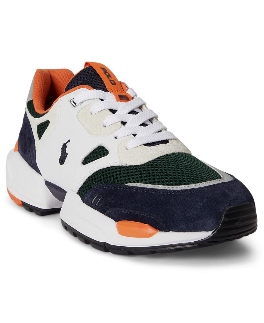 Мужские кроссовки-джоггеры с круглым носком Polo Ralph Lauren, White/navy/forest/orange
Мужские кроссовки-джоггеры с круглым носком Polo Ralph Lauren, White/navy/forest/orange