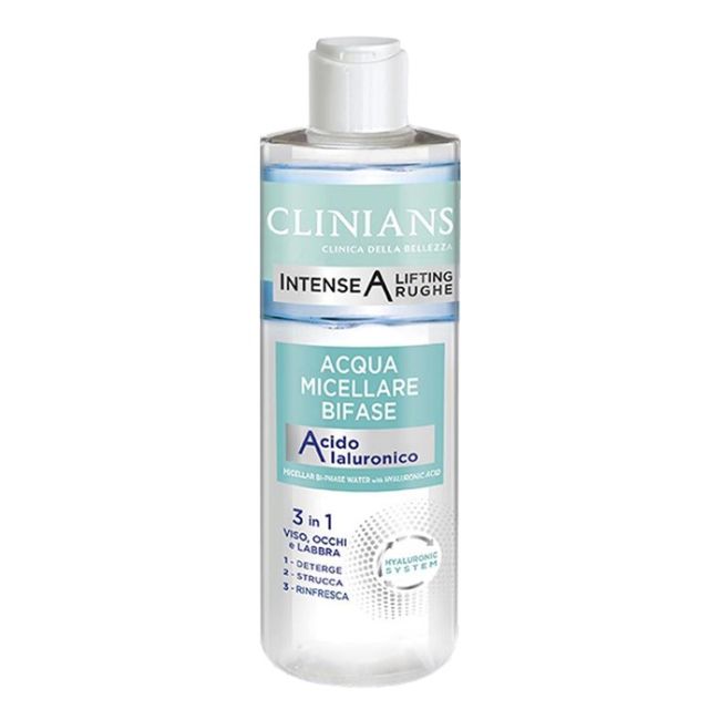 Интенсивная лифтинговая двухфазная мицеллярная вода Clinians, 400 мл
Интенсивная лифтинговая двухфазная мицеллярная вода Clinians, 400 мл