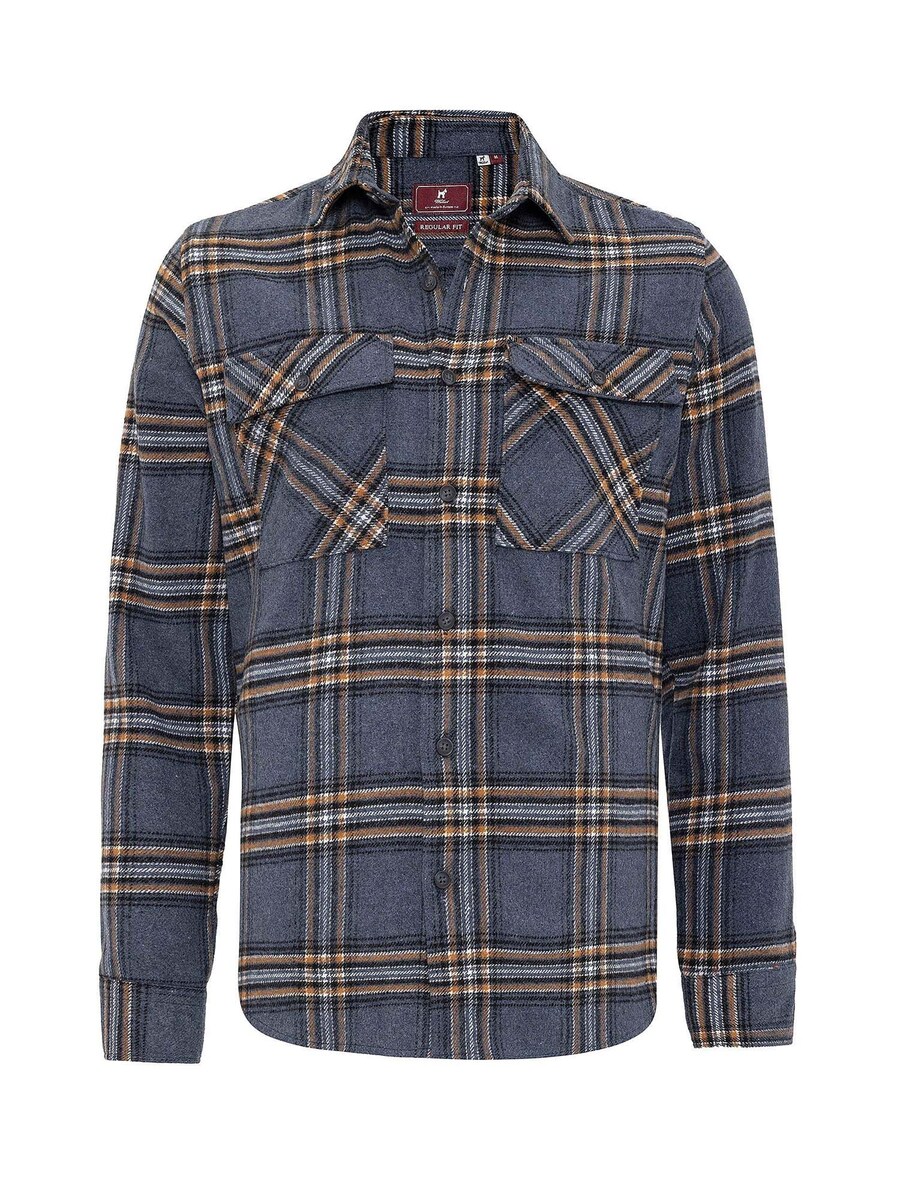 Рубашка обычного кроя на пуговицах Williot Salvatore, темно-синий
Рубашка обычного кроя на пуговицах Williot Salvatore, темно-синий