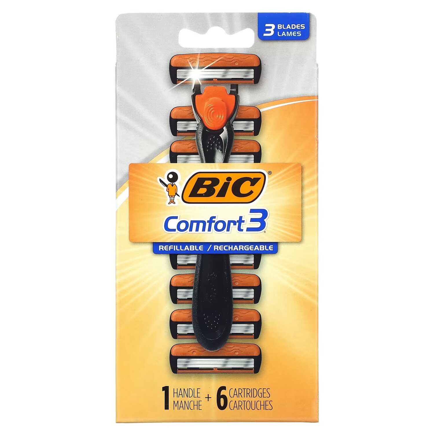 Станок для бритья Bic Comfort 3
Станок для бритья Bic Comfort 3