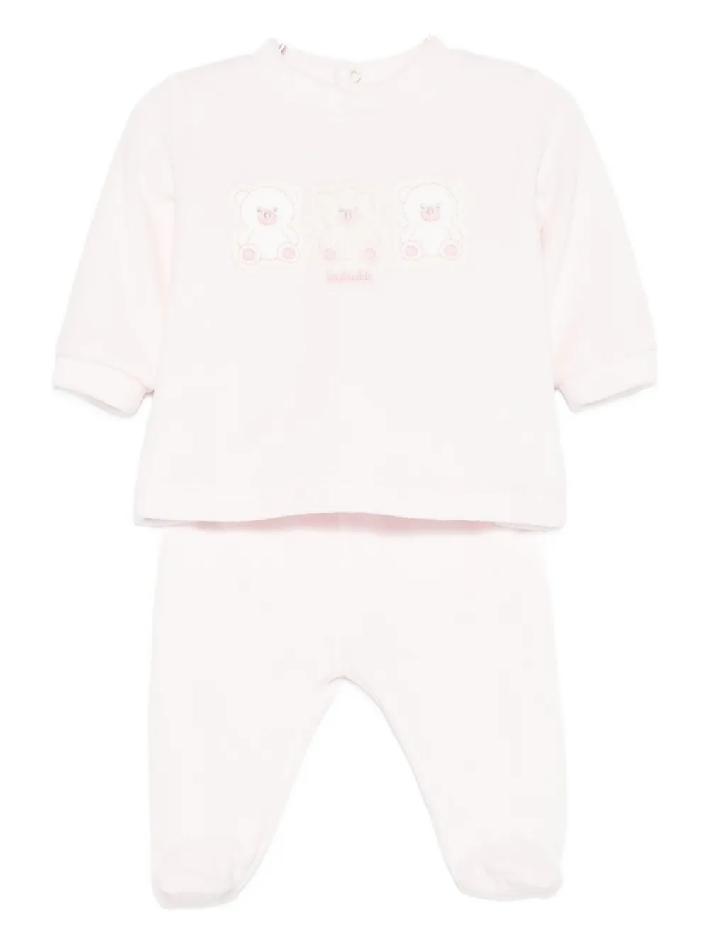 Комплект из комбинезона, боди и нагрудника Lalalu, розовый
Комплект из комбинезона, боди и нагрудника Lalalu, розовый