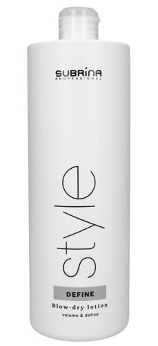 Subrina, Define лосьон для сушки феном, 1000 мл
Subrina, Define лосьон для сушки феном, 1000 мл