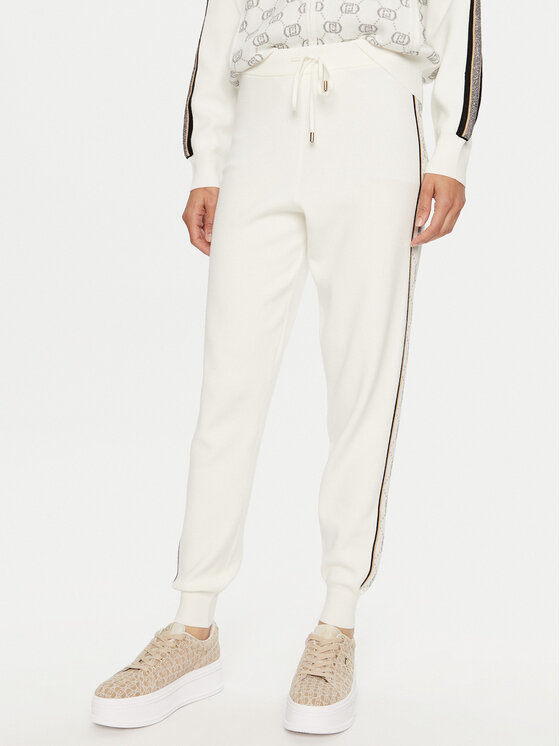 Тканевые брюки стандартного кроя Liu Jo Sport, белый
Тканевые брюки стандартного кроя Liu Jo Sport, белый