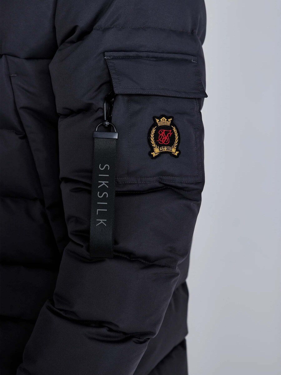 Зимняя куртка SikSilk Parka, серый
Зимняя куртка SikSilk Parka, серый