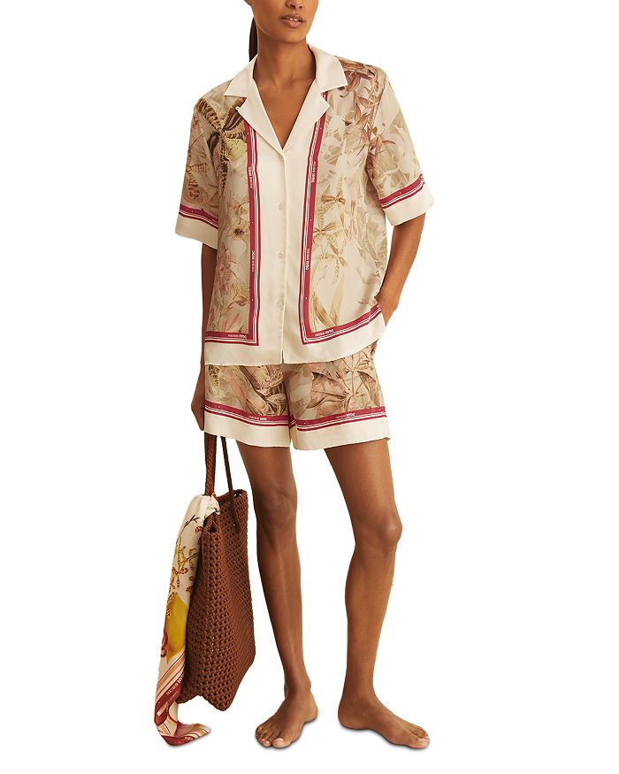 Ботанический сад Нью-Йорка — рубашка сандана в стиле кэмп REISS, коричневый/бежевый
Ботанический сад Нью-Йорка — рубашка сандана в стиле кэмп REISS, коричневый/бежевый