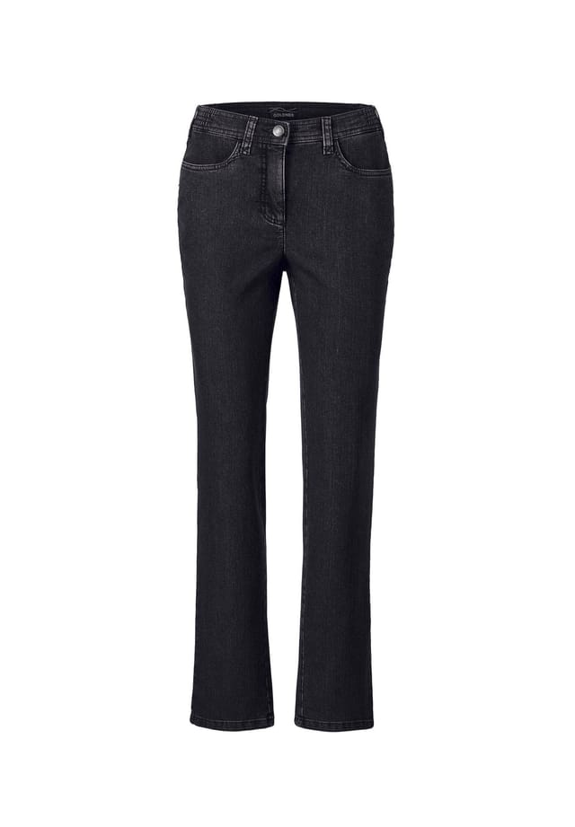 Короткий размер: классические джинсы Анна Goldner, черный
Короткий размер: классические джинсы Анна Goldner, черный