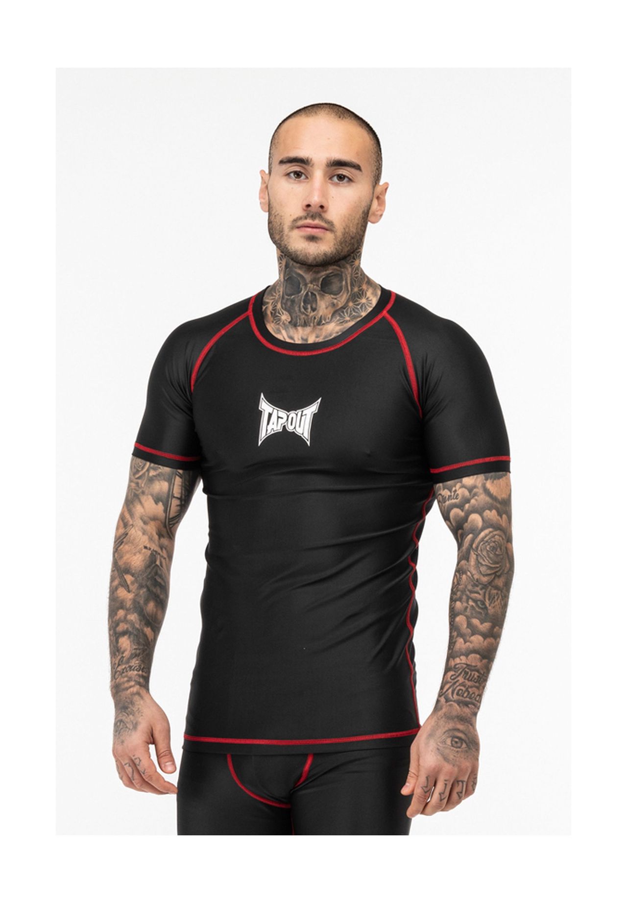 Мужская функциональная рубашка с короткими рукавами, приталенного кроя CRYSTAL TAPOUT, черно-бело-красный
Мужская функциональная рубашка с короткими рукавами, приталенного кроя CRYSTAL TAPOUT, черно-бело-красный