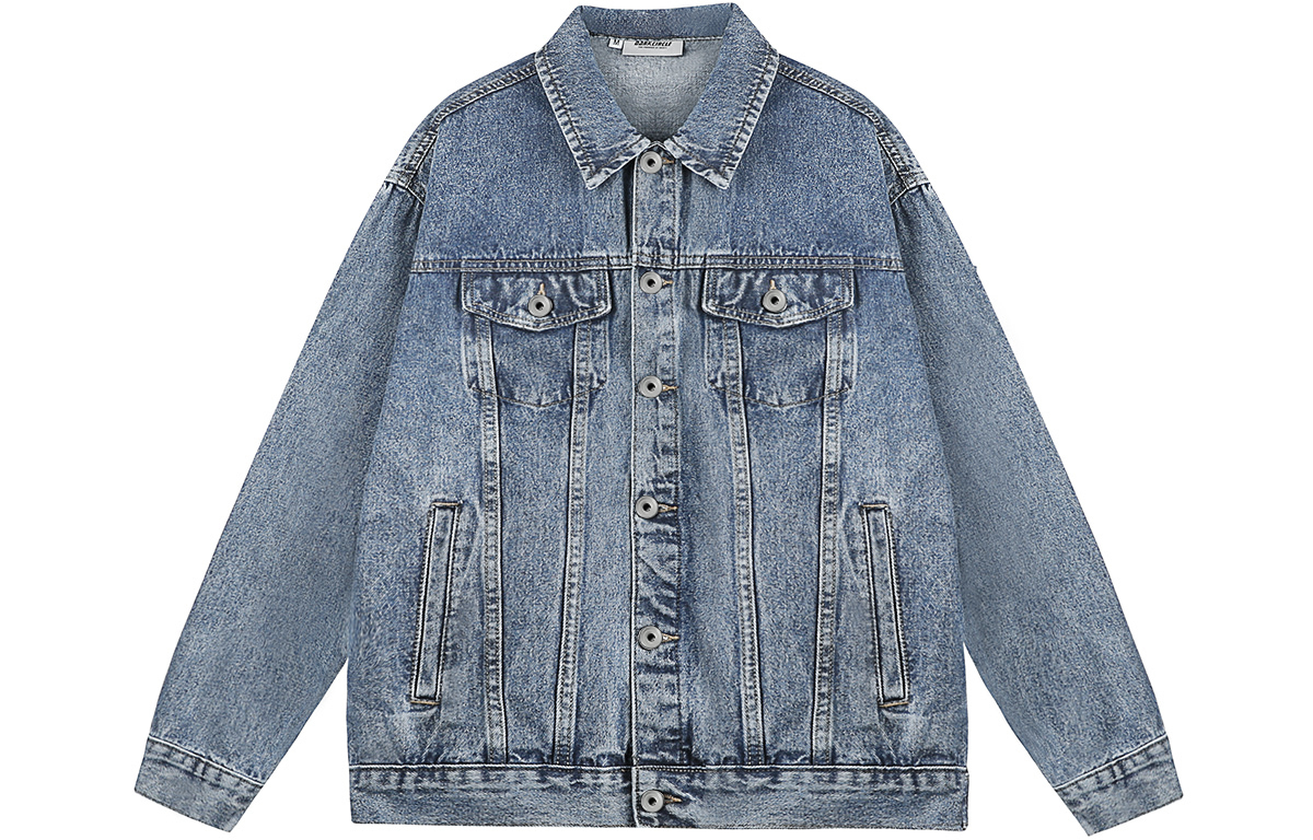 DARKCIRCLE Джинсовая куртка унисекс, Vintage Blue
DARKCIRCLE Джинсовая куртка унисекс, Vintage Blue