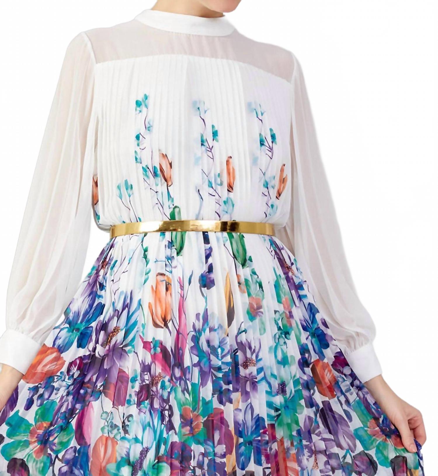 Длинный рукав миди шифон колонна плюс сайз повседневное платье в мульти Zaalima Fashion
Длинный рукав миди шифон колонна плюс сайз повседневное платье в мульти Zaalima Fashion