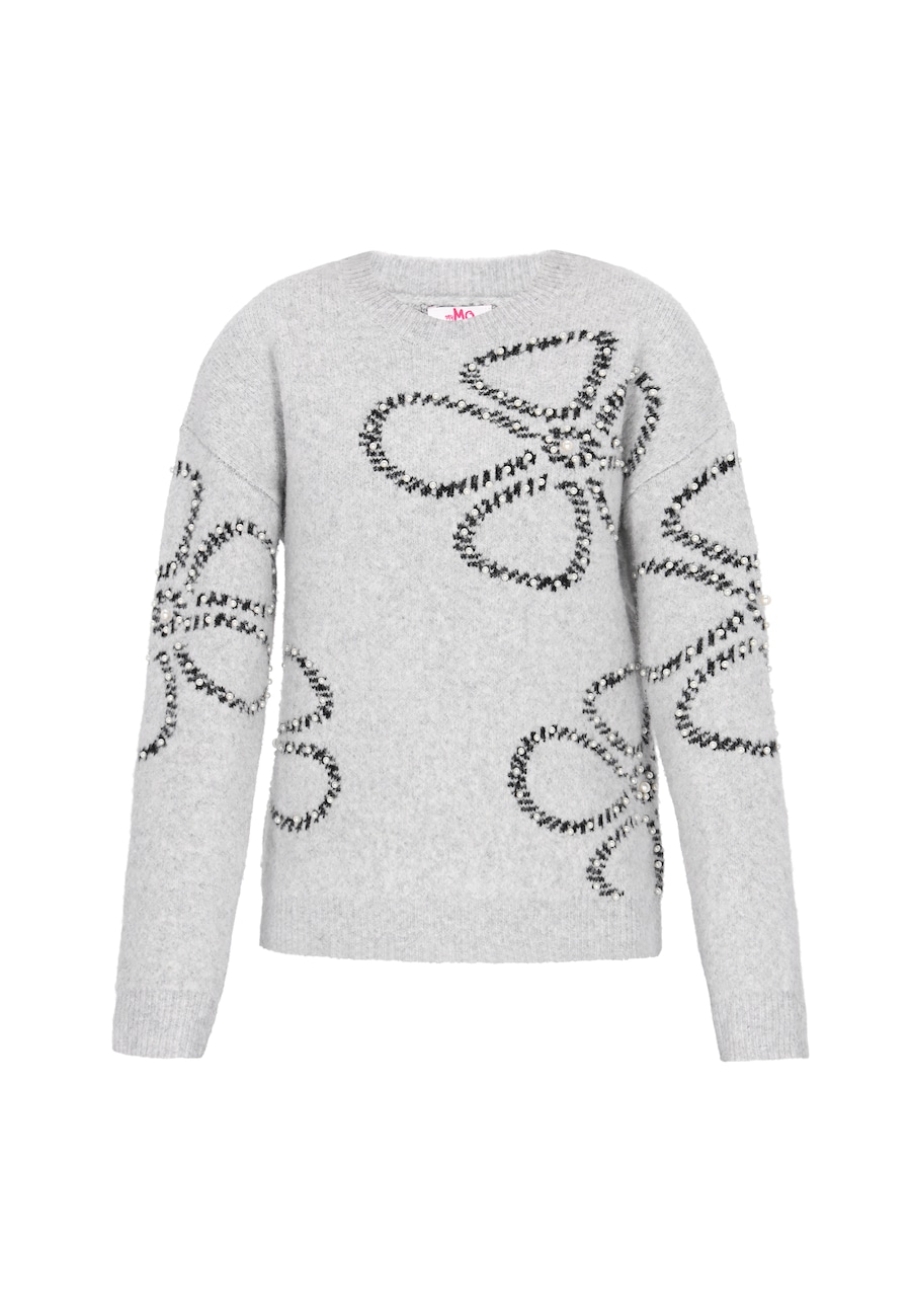 Большой свитер MYMO, светло-серый
Большой свитер MYMO, светло-серый