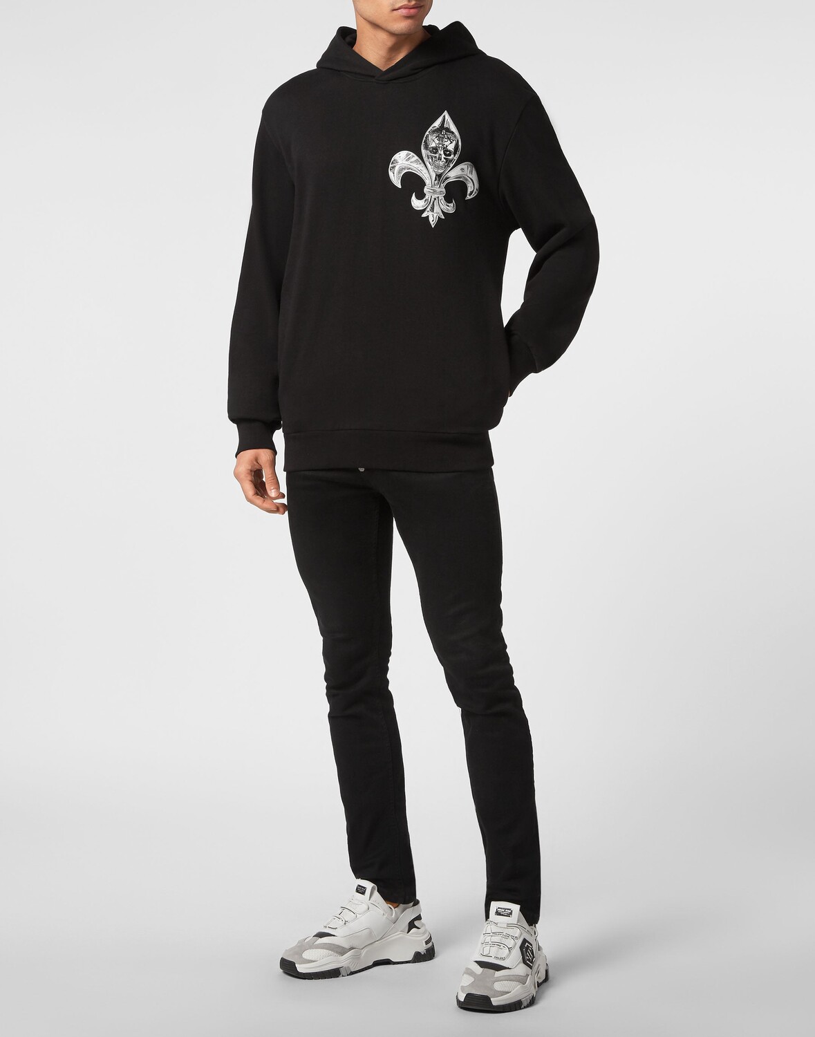 Толстовка с капюшоном Chrome Philipp Plein, цвет Black/Silver
Толстовка с капюшоном Chrome Philipp Plein, цвет Black/Silver