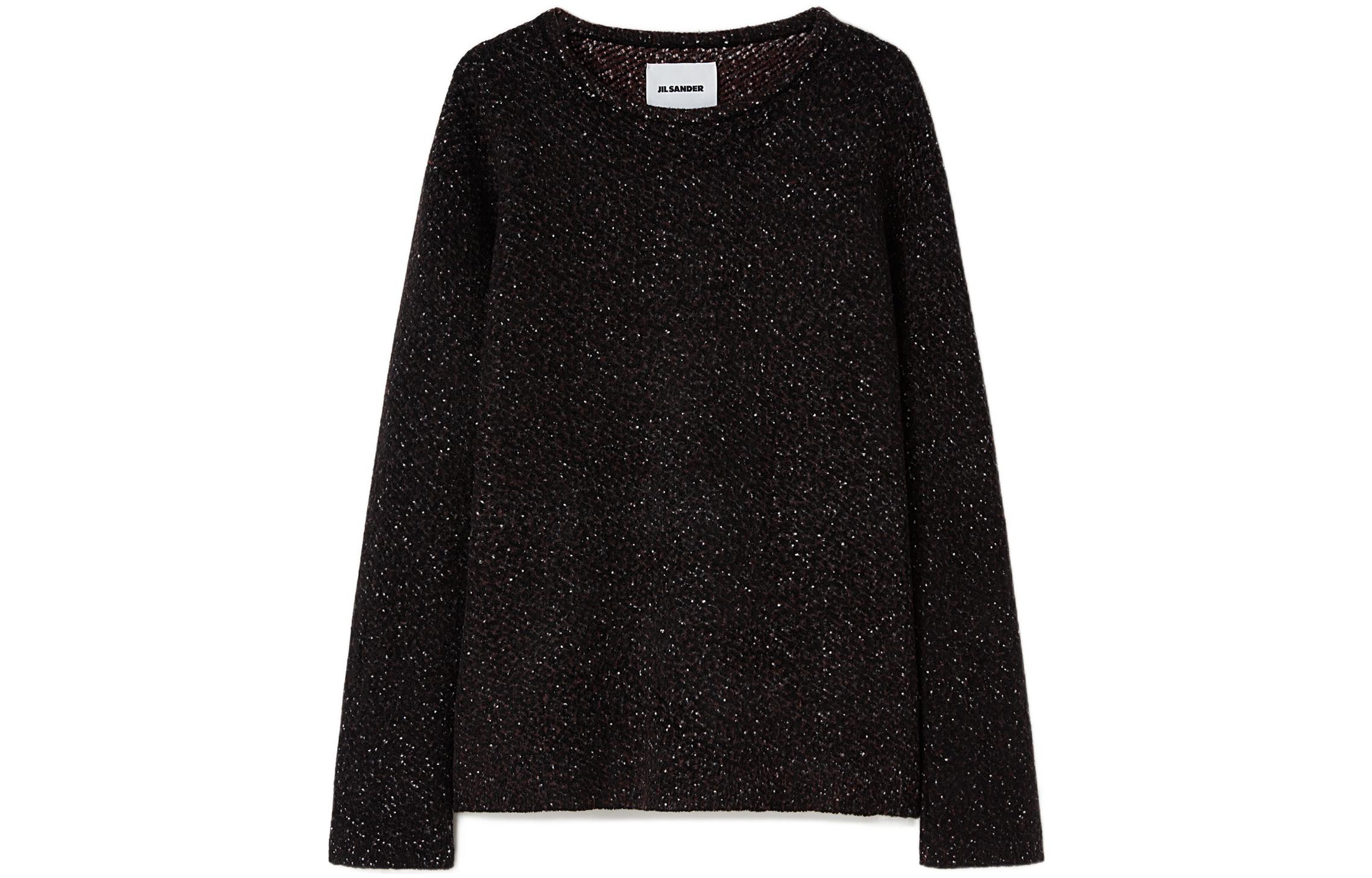 Джемпер с круглым вырезом JIL SANDER, черный
Джемпер с круглым вырезом JIL SANDER, черный
