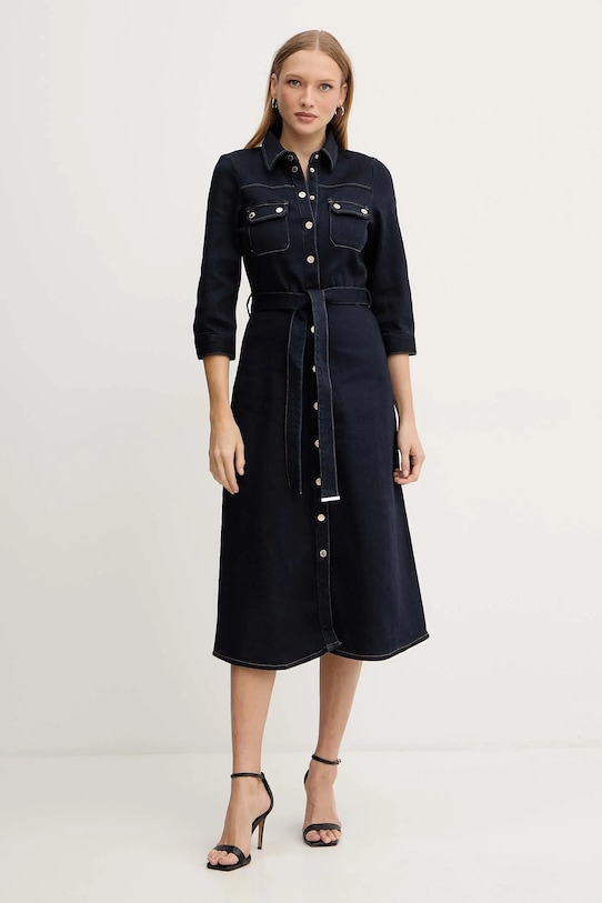 Джинсовое платье Morgan, темно-синий
Джинсовое платье Morgan, темно-синий
