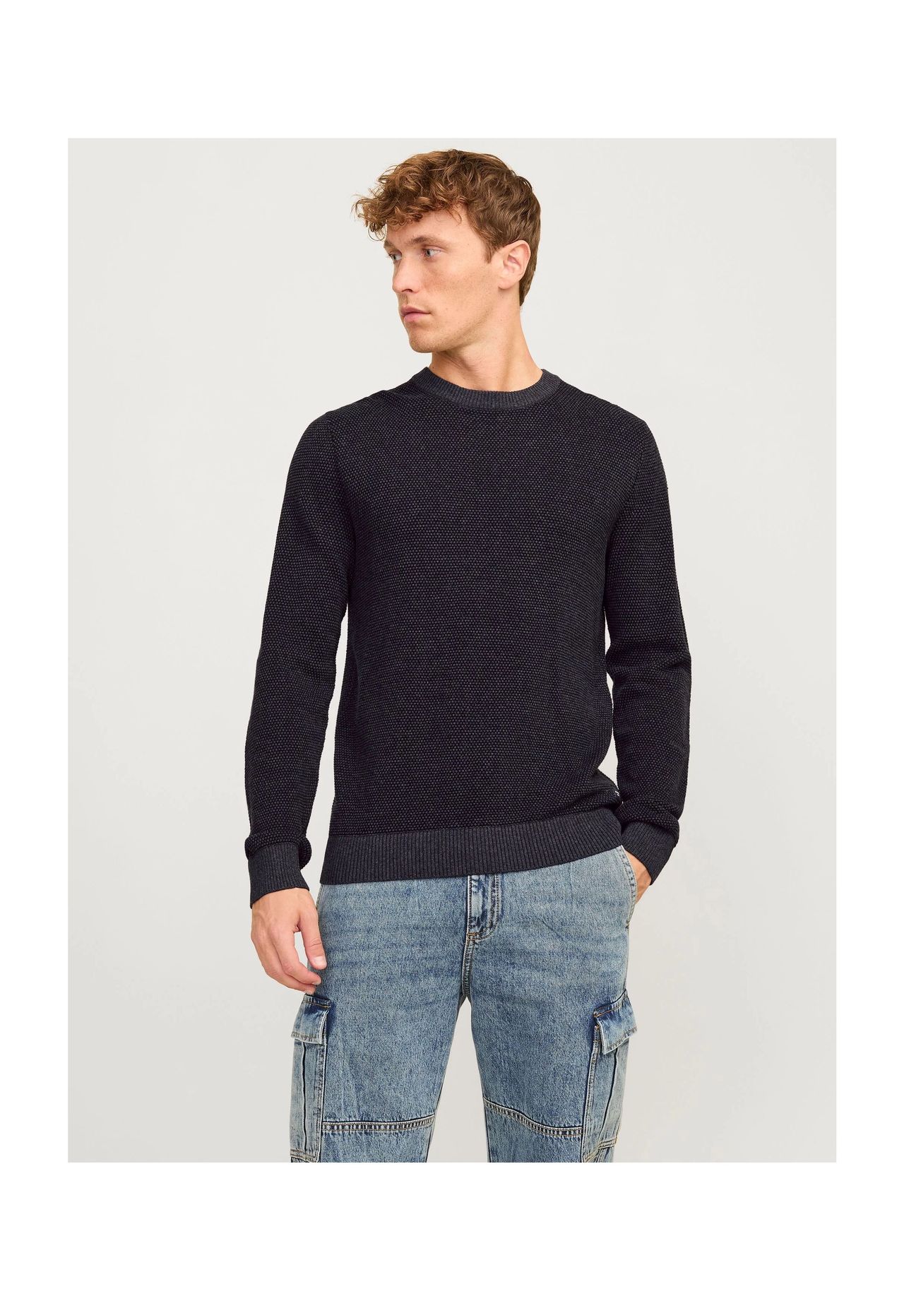 Вязаный свитер "Jjeglobe", хлопок, мужской ORIGINALS by JACK & JONES, цвет 179084 Dark Grey
Вязаный свитер "Jjeglobe", хлопок, мужской ORIGINALS by JACK & JONES, цвет 179084 Dark Grey