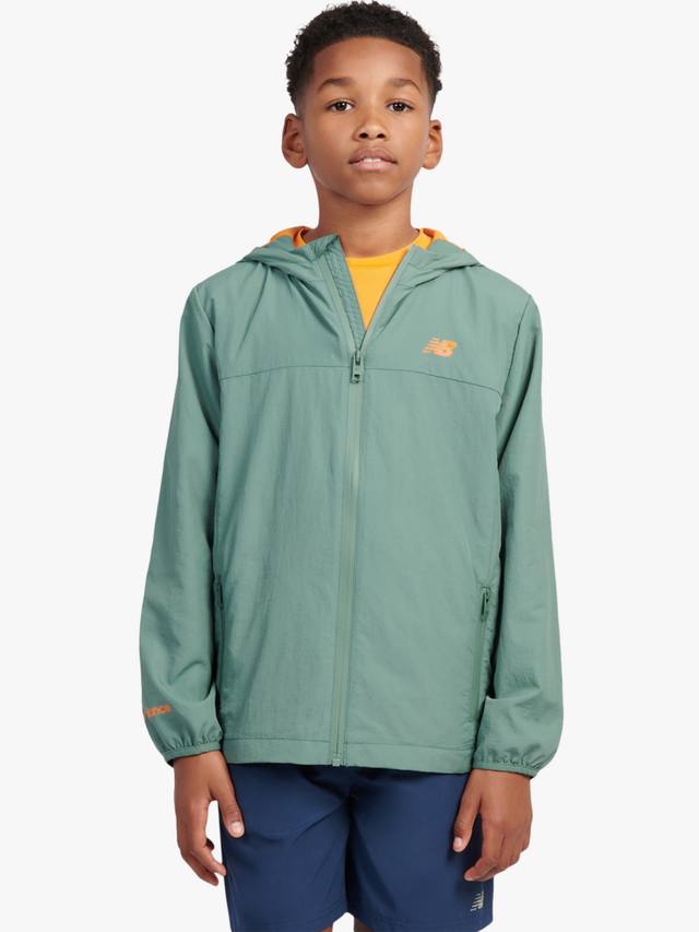 Детская водостойкая легкая куртка New Balance, Dark Juniper
Детская водостойкая легкая куртка New Balance, Dark Juniper