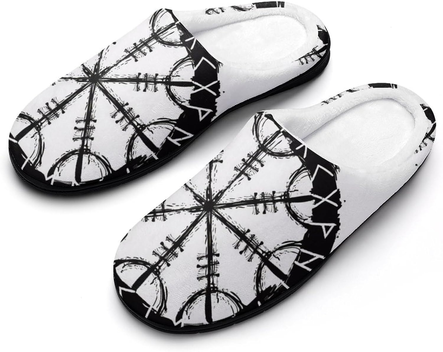 Мужские викингские хлопковые тапочки, зимние теплые пушистые домашние тапочки, интересные нескользящие повседневные тапочки для спальни и гостиной/моющиеся Yxhzyhy, Awe Helmet 1
Мужские викингские хлопковые тапочки, зимние теплые пушистые домашние тапочки, интересные нескользящие повседневные тапочки для спальни и гостиной/моющиеся Yxhzyhy, Awe Helmet 1