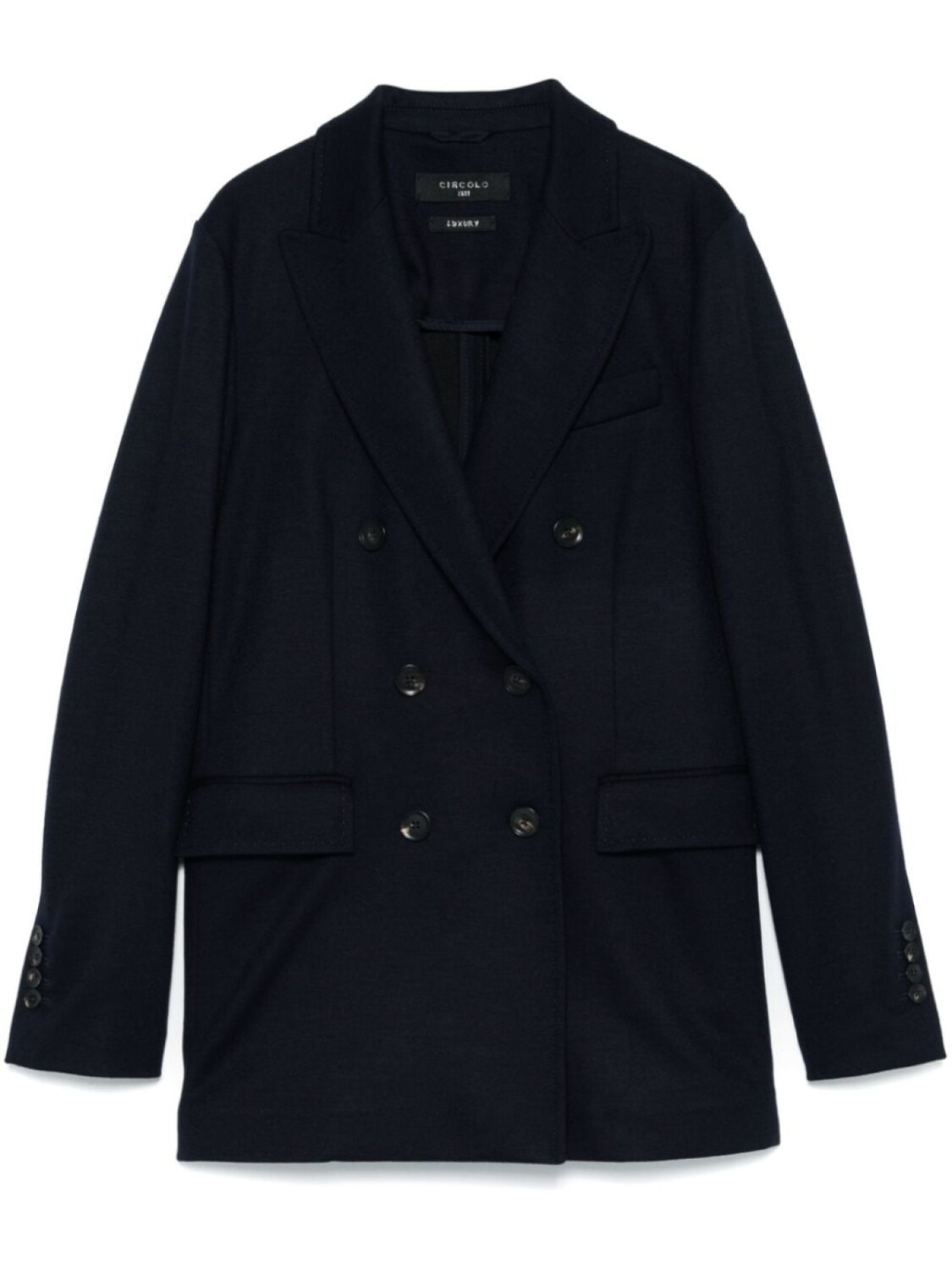 Circolo 1901 двубортный пиджак, синий
Circolo 1901 двубортный пиджак, синий