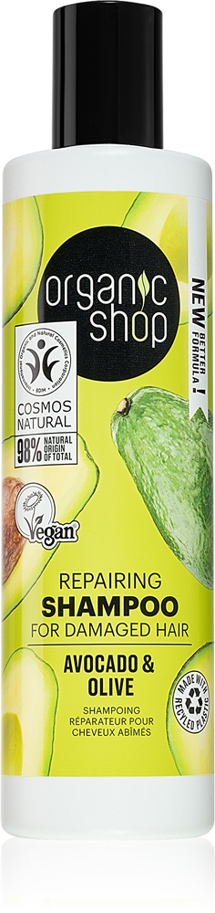 Восстанавливающий шампунь с авокадо и оливой для поврежденных волос Organic Shop, 280 мл
Восстанавливающий шампунь с авокадо и оливой для поврежденных волос Organic Shop, 280 мл