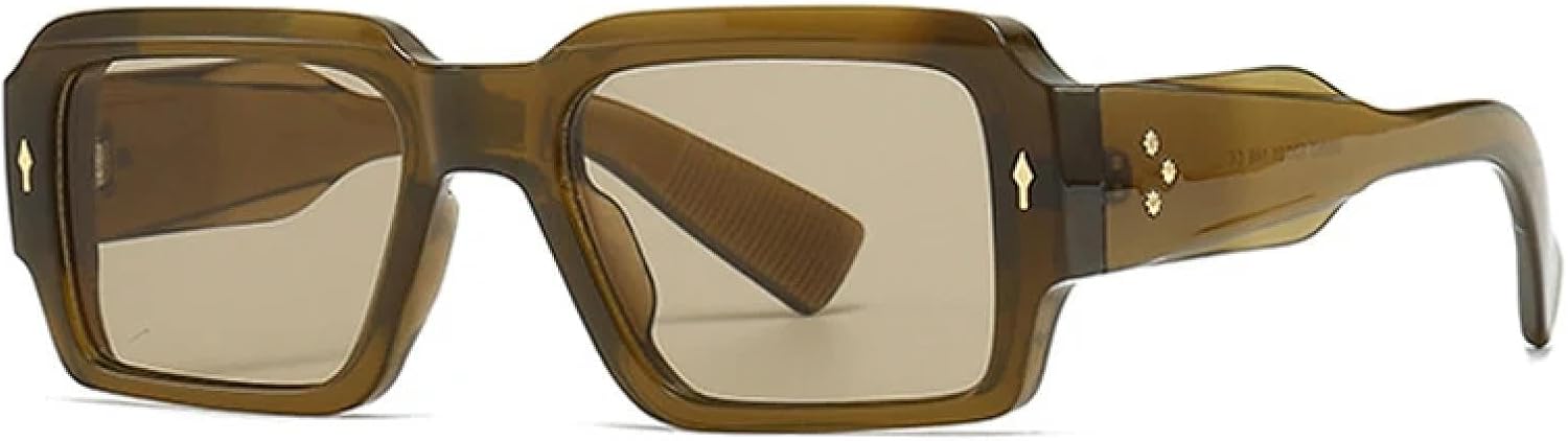 Солнцезащитные очки с защитой от УФ-излучения UV400 для женщин и мужчин | Градиентные оттенки, панк-стиль, заклепки, оливково-зеленый | для занятий спортом на открытом воздухе DSVIGF, Olive Green
Солнцезащитные очки с защитой от УФ-излучения UV400 для женщин и мужчин | Градиентные оттенки, панк-стиль, заклепки, оливково-зеленый | для занятий спортом на открытом воздухе DSVIGF, Olive Green