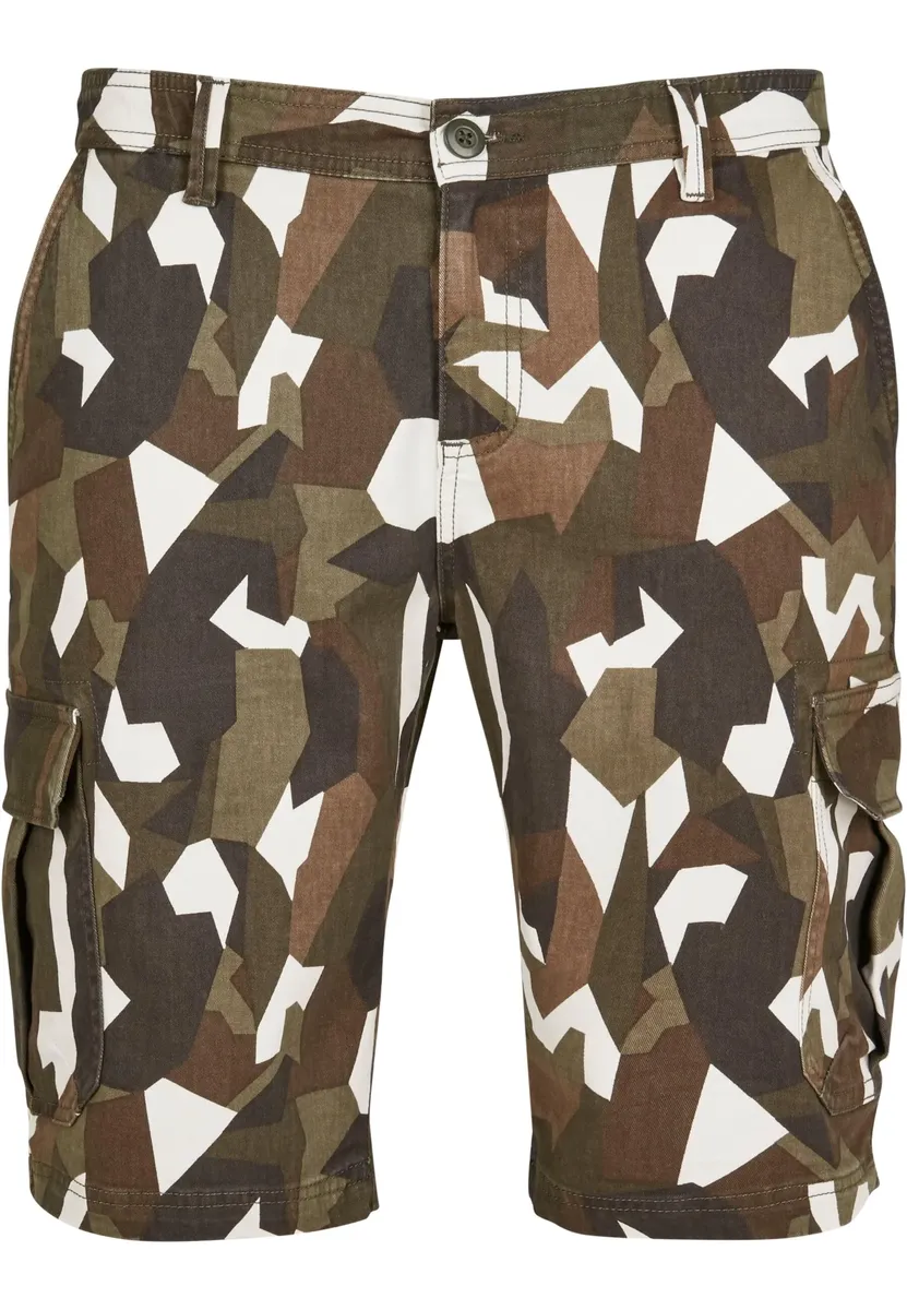 Тканевые брюки URBAN CLASSICS " Urban Classics Men's Geometric Camo Stretch Twill Cargo Shorts" (1 шт.), цвет Woodcamo
Тканевые брюки URBAN CLASSICS " Urban Classics Men's Geometric Camo Stretch Twill Cargo Shorts" (1 шт.), цвет Woodcamo