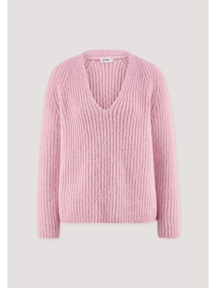 Вязаный свитер розового цвета Hessnatur
Вязаный свитер розового цвета Hessnatur
