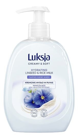 Жидкое сливочное мыло «Льняное и рисовое молоко», 500 мл Luksja, Creamy & Soft Moisturizing
Жидкое сливочное мыло «Льняное и рисовое молоко», 500 мл Luksja, Creamy & Soft Moisturizing