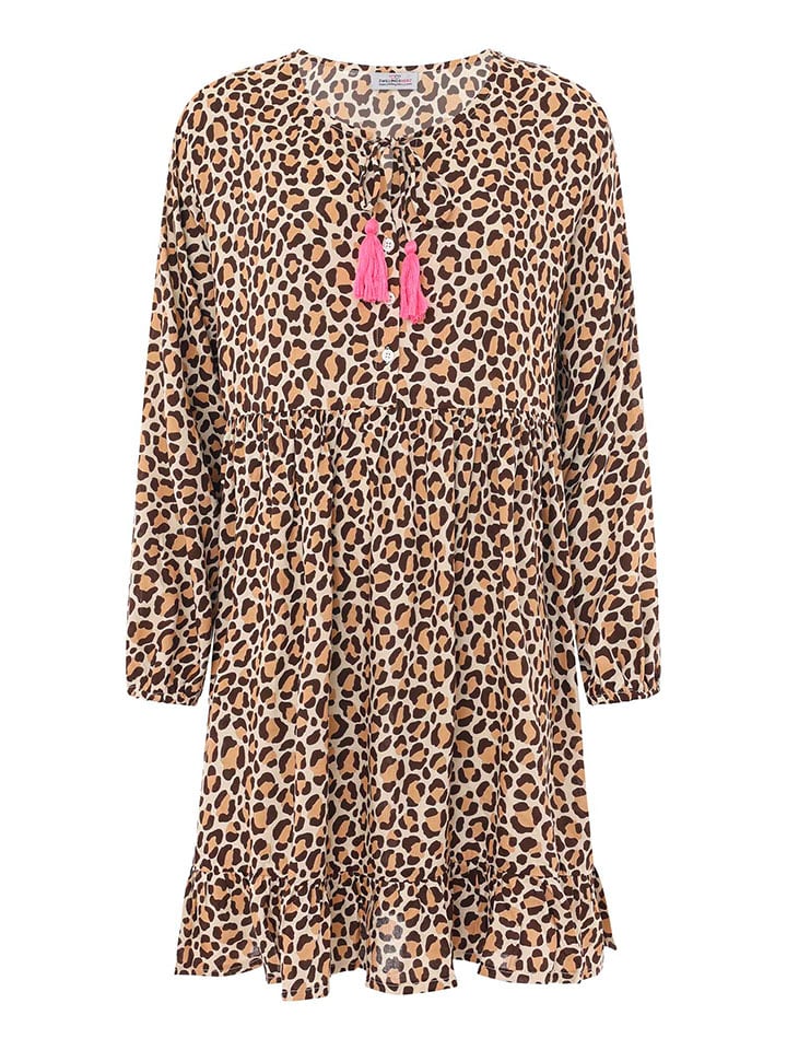 Короткое платье Wilder Leo Zwillingsherz, цвет beige/braun
Короткое платье Wilder Leo Zwillingsherz, цвет beige/braun