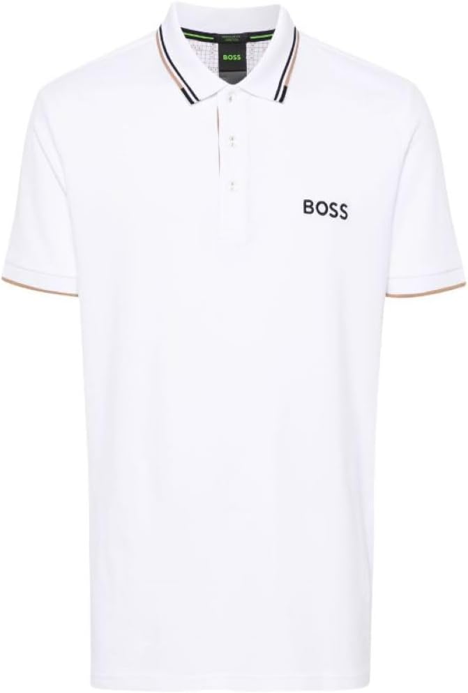Мужское поло Hugo Boss Paddy Pro Stretch, белое
Мужское поло Hugo Boss Paddy Pro Stretch, белое