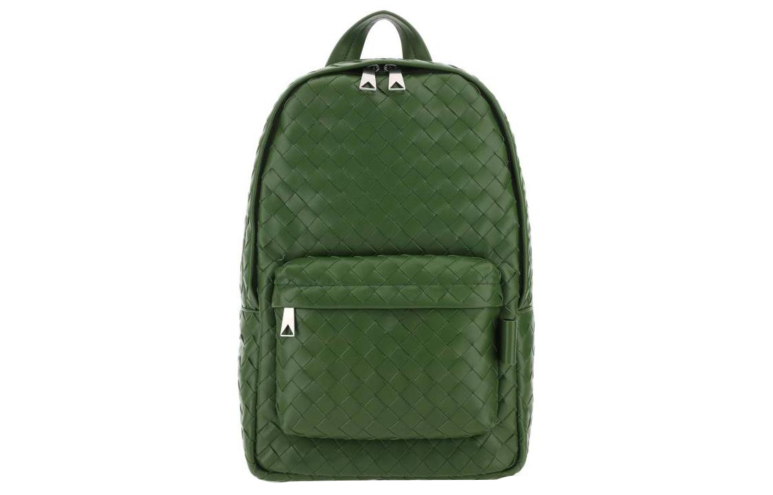 Bottega Veneta Маленький мужской рюкзак из коровьей кожи зеленый 
Bottega Veneta Маленький мужской рюкзак из коровьей кожи зеленый