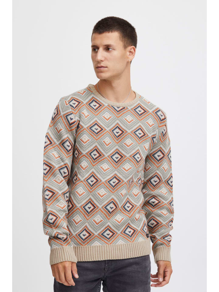 Вязаный свитер BLEND, бежевый 
Вязаный свитер BLEND, бежевый