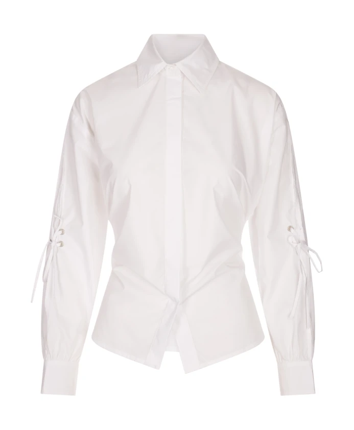 Белая хлопковая модная рубашка Alohas, белый
Белая хлопковая модная рубашка Alohas, белый