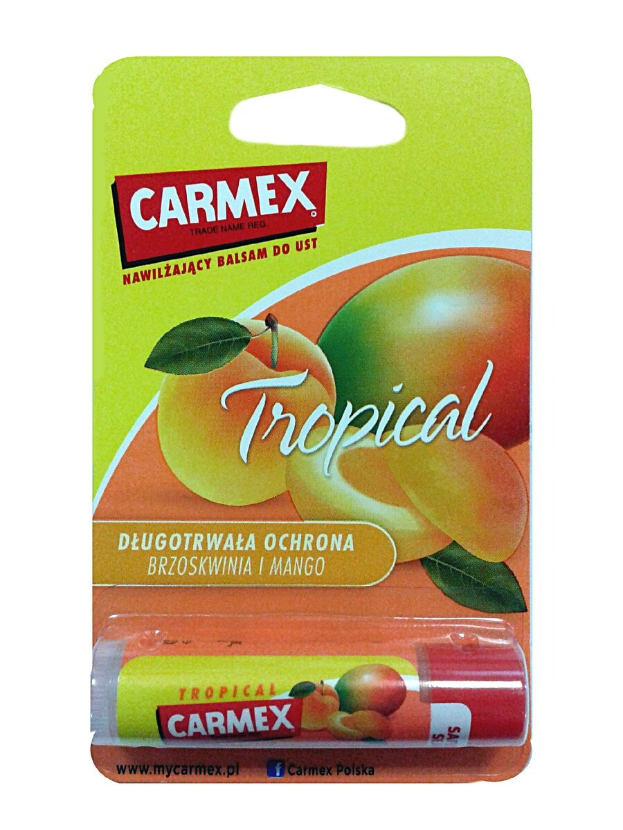 Carmex, защитная помада в стике Tropical, 4,25 г
Carmex, защитная помада в стике Tropical, 4,25 г