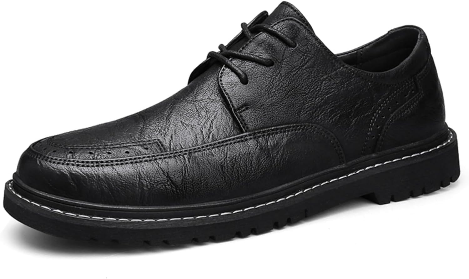 Мужские оксфорды - деловой повседневный стиль, удобные офисные лоферы-гибрид, идеально подходят для работы и повседневной носки Khwfjas, черный
Мужские оксфорды - деловой повседневный стиль, удобные офисные лоферы-гибрид, идеально подходят для работы и повседневной носки Khwfjas, черный