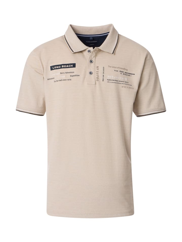 Рубашка-поло CASAMODA, бежевый
Рубашка-поло CASAMODA, бежевый