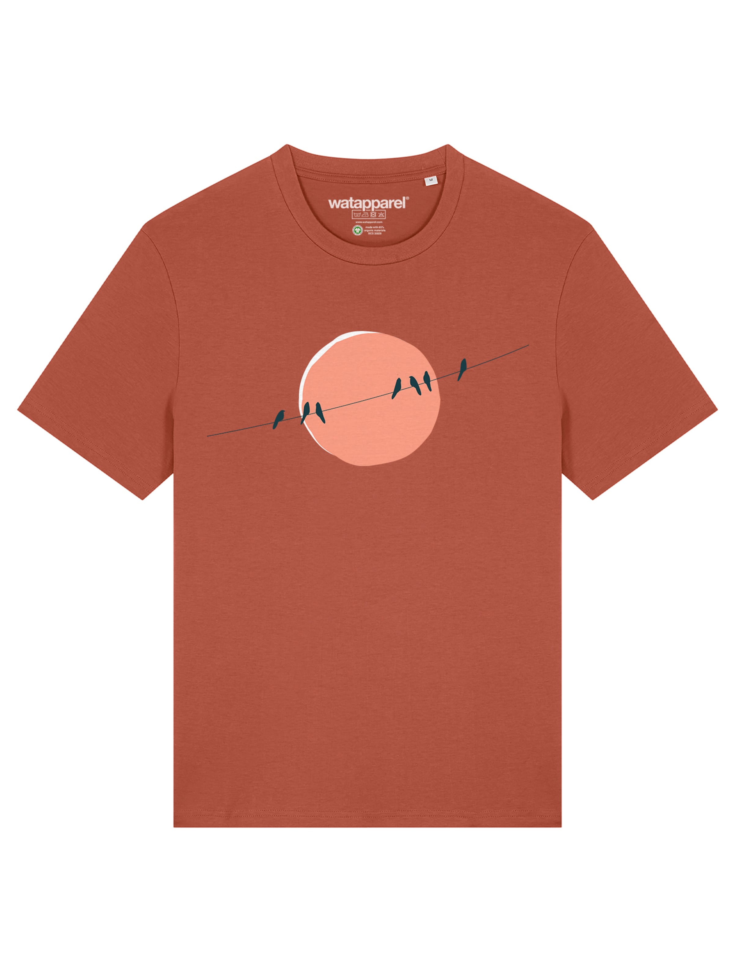 Watapparel Футболка 'Countryside 01' в оранжевом цвете
Watapparel Футболка 'Countryside 01' в оранжевом цвете