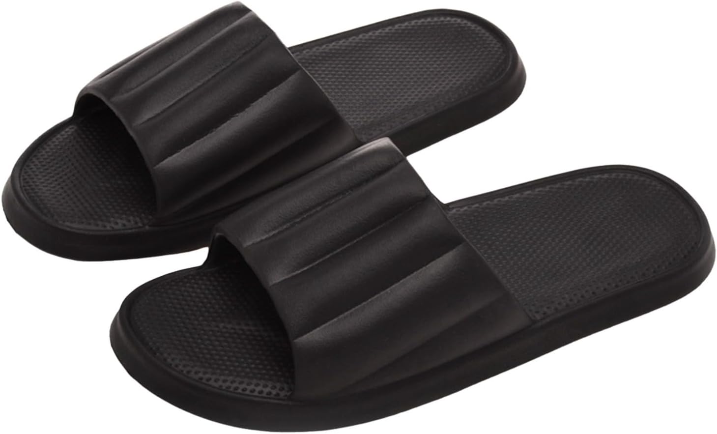 Домашние тапочки для женщин и мужчин, тапочки для ванной, удобные с нескользящей подошвой, шлепанцы для душа, пляжные сандалии для дома и улицы Generic, черный
Домашние тапочки для женщин и мужчин, тапочки для ванной, удобные с нескользящей подошвой, шлепанцы для душа, пляжные сандалии для дома и улицы Generic, черный