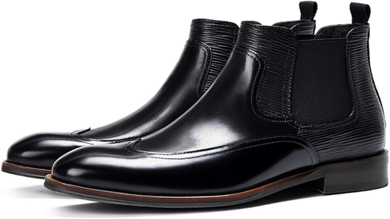 Мужские кожаные ботинки Челси с блестящей и матовой отделкой, заостренный носок, декоративные перфорации, ботильоны с эластичными боковыми вставками, слипоны, обувь для делового, формального, офисного и повседневного ношения Kelibasi, черный
Мужские кожаные ботинки Челси с блестящей и матовой отделкой, заостренный носок, декоративные перфорации, ботильоны с эластичными боковыми вставками, слипоны, обувь для делового, формального, офисного и повседневного ношения Kelibasi, черный