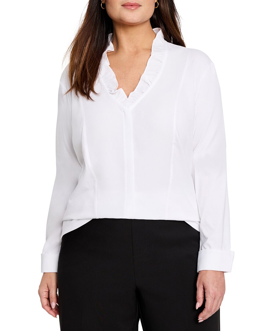 Рубашка NIC+ZOE Plus с оборками Nic + Zoe, белый
Рубашка NIC+ZOE Plus с оборками Nic + Zoe, белый