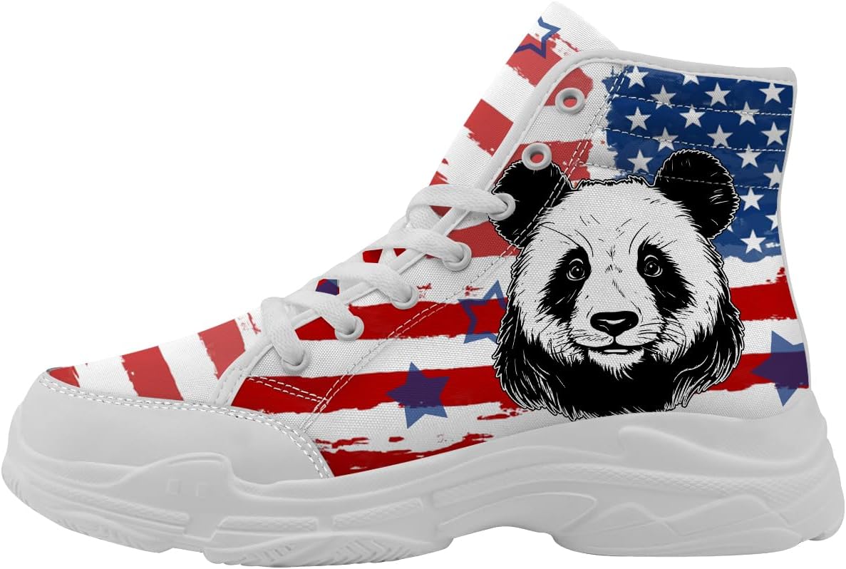 Кеды для мужчин и женщин на шнуровке, высокие кроссовки с флагом США, подарок для нее и для него Quorax, белый/красный/синий
Кеды для мужчин и женщин на шнуровке, высокие кроссовки с флагом США, подарок для нее и для него Quorax, белый/красный/синий