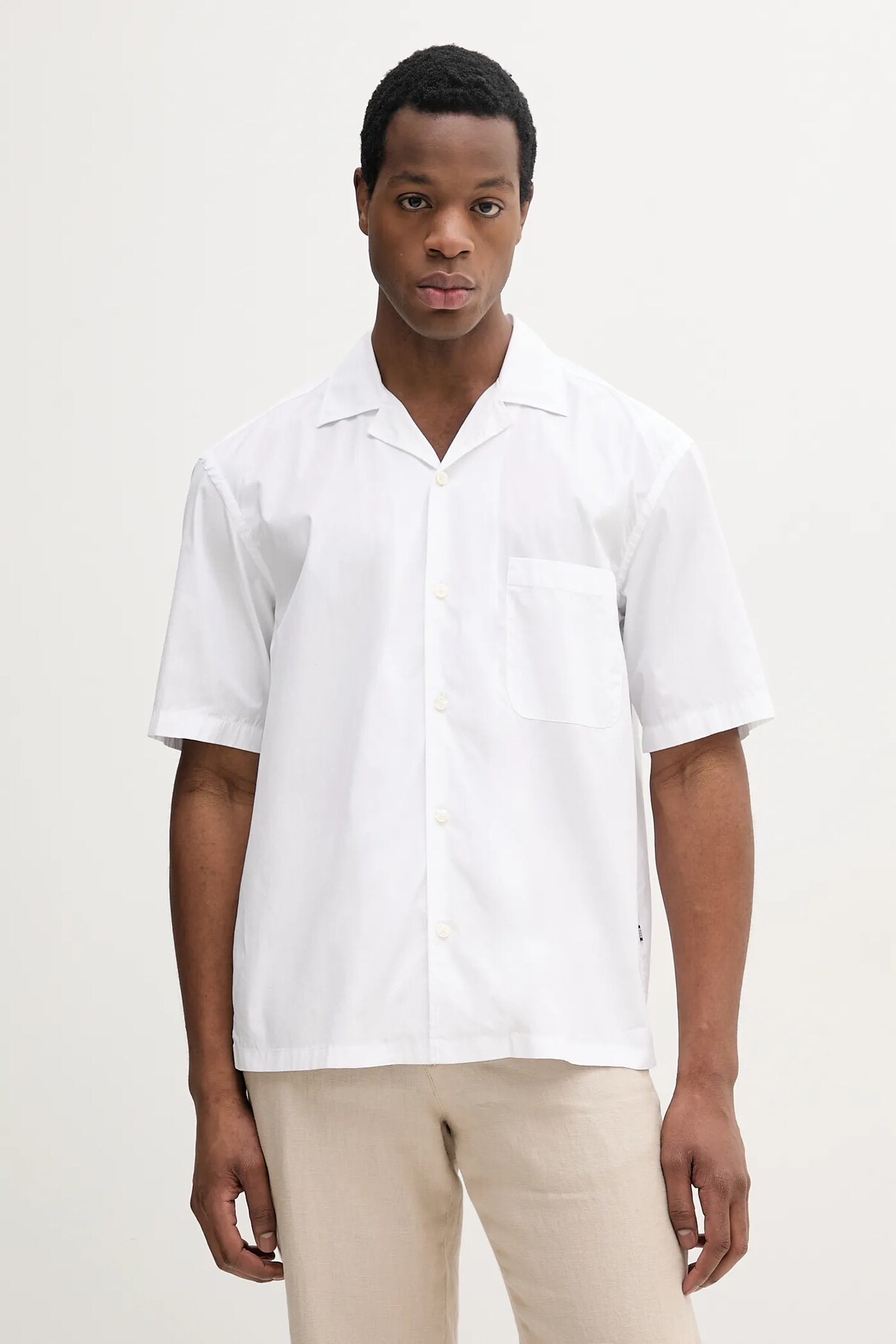 Рубашка хлопковая Boss, белый
Рубашка хлопковая Boss, белый