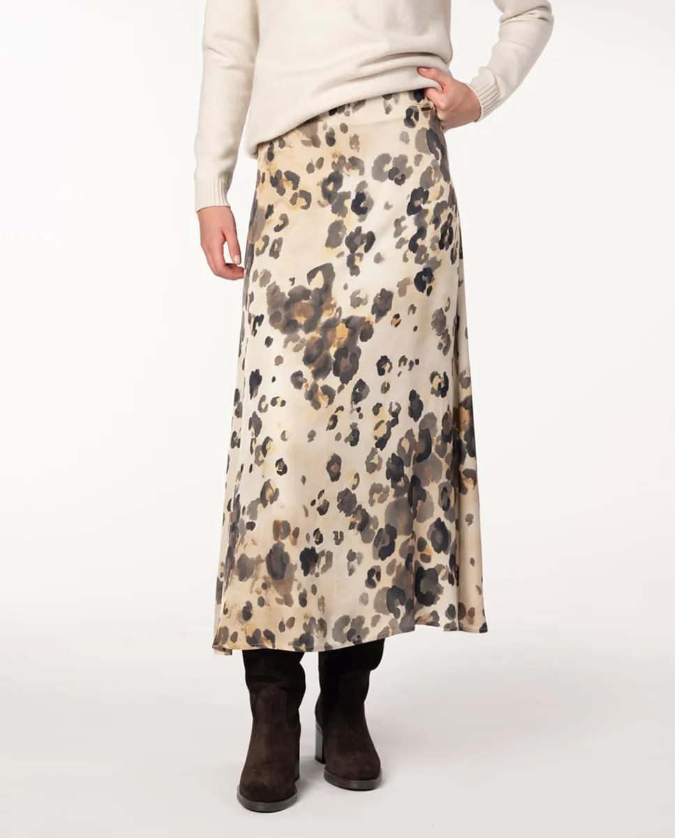 Атласная юбка с принтом в животном стиле Naulover, светло-коричневый
Атласная юбка с принтом в животном стиле Naulover, светло-коричневый