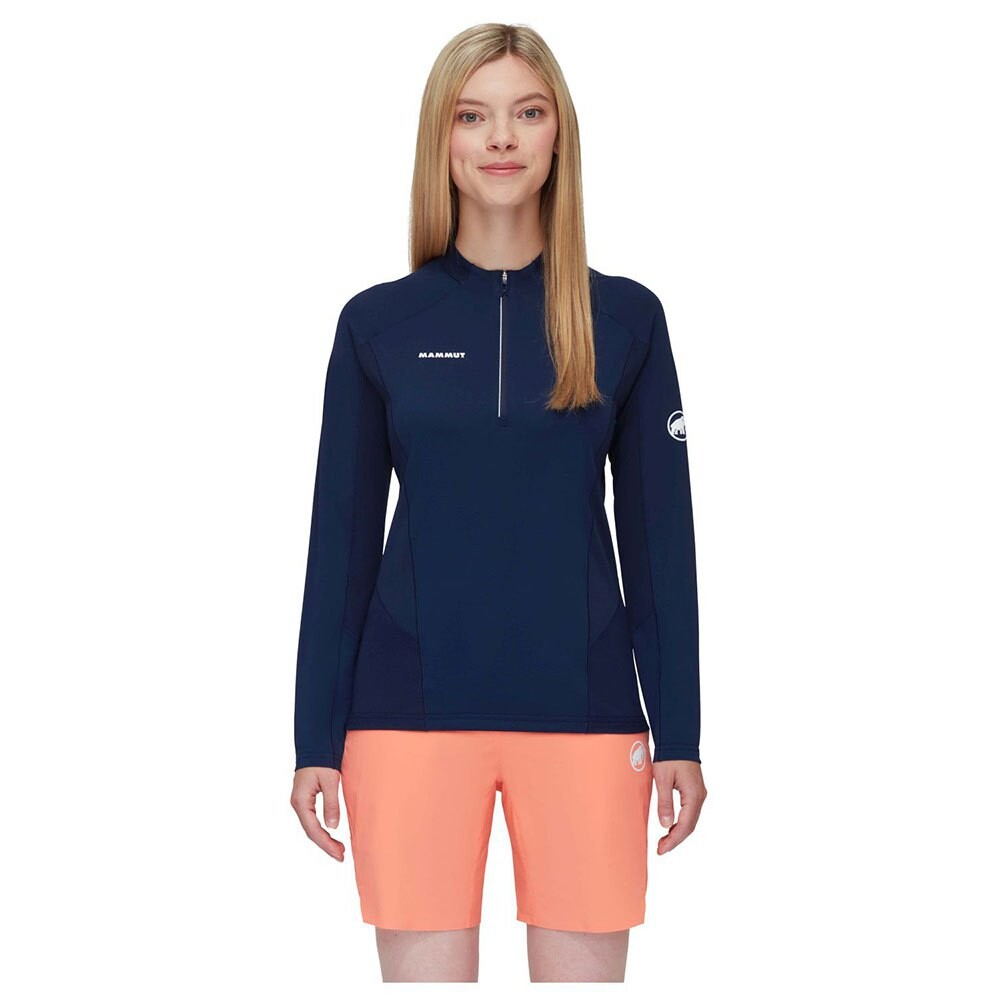 Футболка с длинным рукавом Mammut Aenergy FL Zip, синий
Футболка с длинным рукавом Mammut Aenergy FL Zip, синий