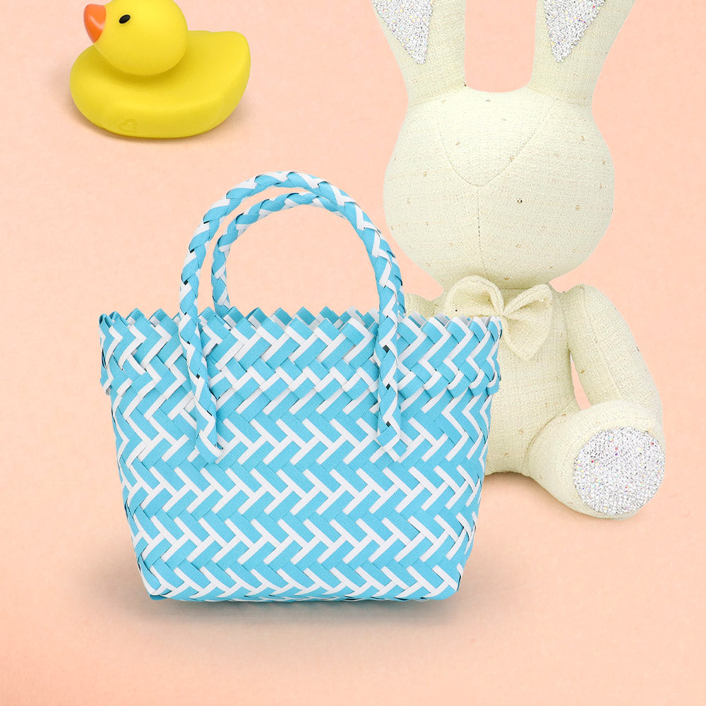 Плетеная мини сумка тоут FASHNZFAB, синий
Плетеная мини сумка тоут FASHNZFAB, синий